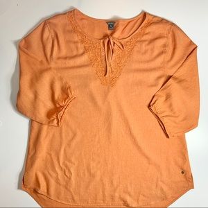 🎉HOST PICK🎉 Eddie Bauer Linen Blend Blouse